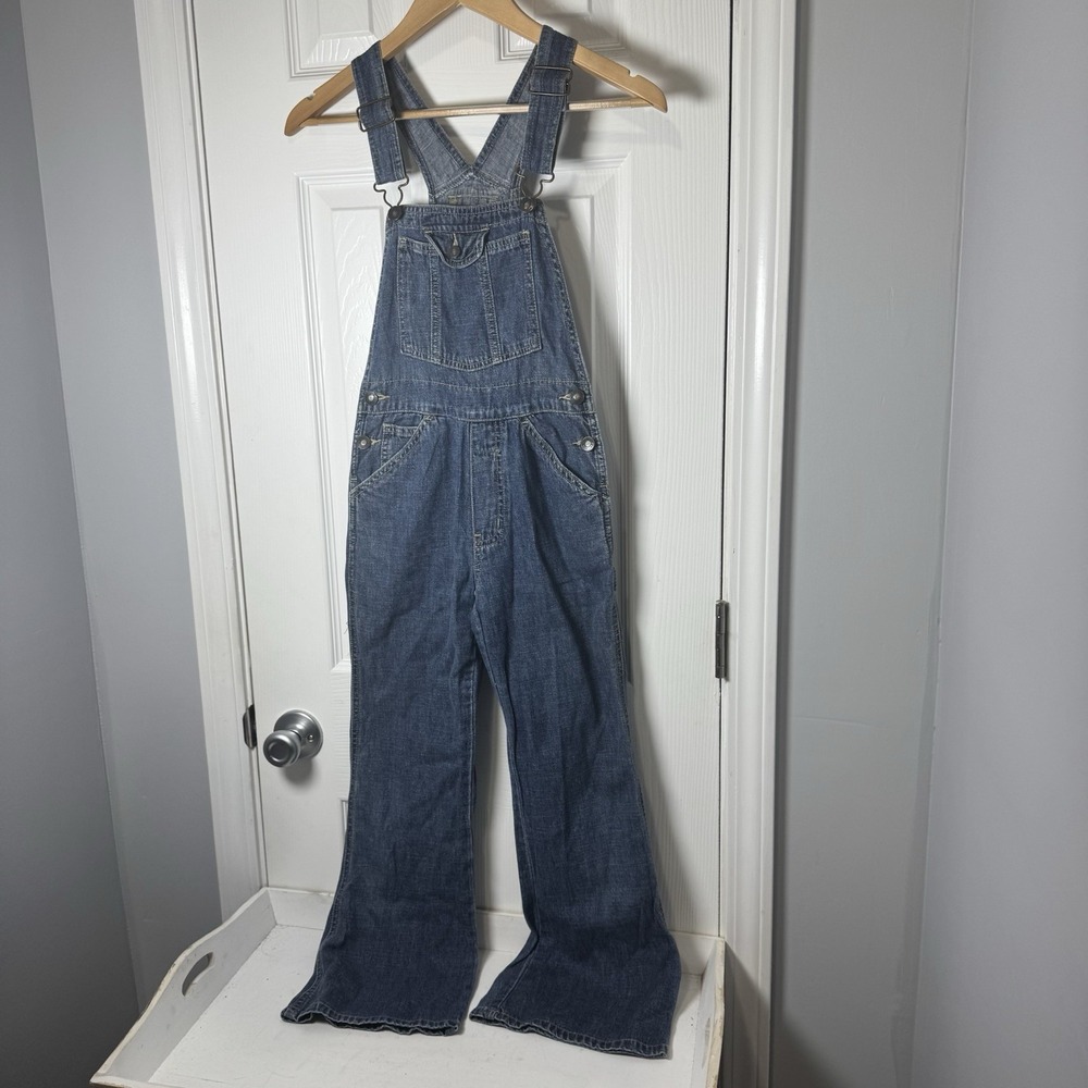 Limited Too Vintage 90's Y2k Denim Bib Overalls Girls‎ Size 8